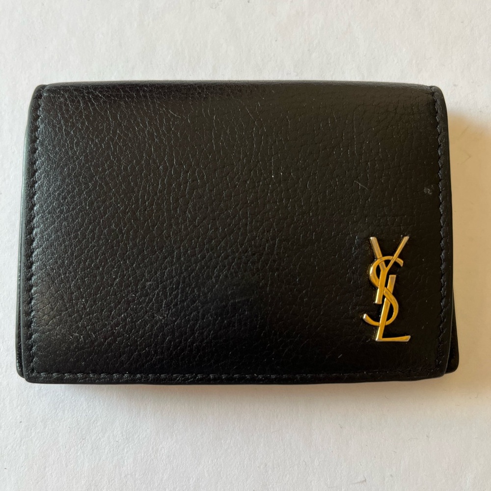 Saint Laurent card case with coin pocket